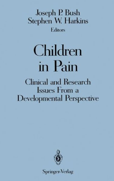 Children in Pain: Clinical and Research Issues From a Developmental Perspective