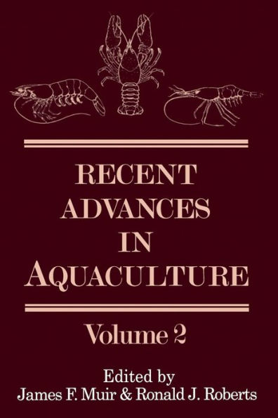 Recent Advances Aquaculture: Volume 2