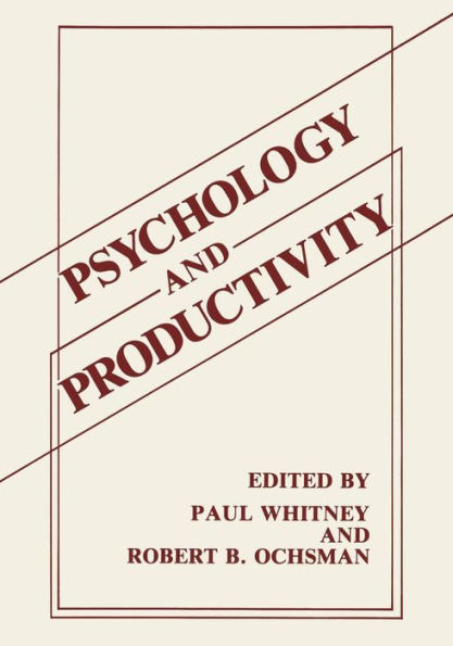 Psychology and Productivity
