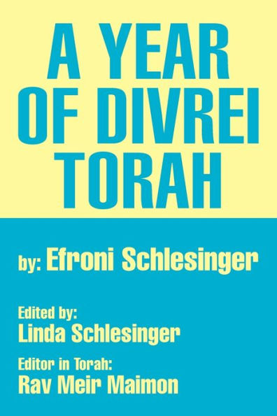 A Year of Divrei Torah