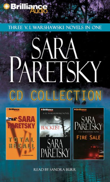 Sara Paretsky CD Collection: Total Recall, Blacklist, Fire Sale