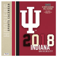 Title: 2018 INDIANA HOOSIERS 12X12 TEAM WALL CALENDAR, Author: Lang