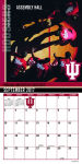 Alternative view 3 of 2018 INDIANA HOOSIERS 12X12 TEAM WALL CALENDAR