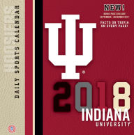 Title: 2018 INDIANA HOOSIERS BOX CALENDAR, Author: Lang