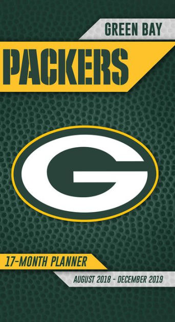 2019 Green Bay Packers 17-Month Planner by The Lang Companies, Calendar ...