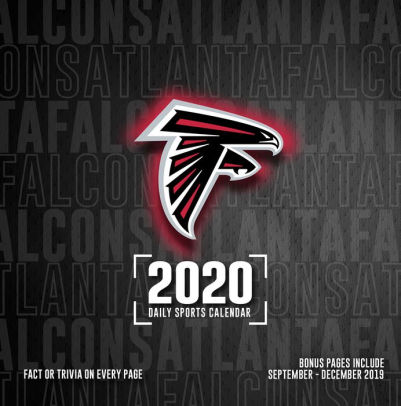 2020 Atlanta Falcons Box Calendar By Nfl 9781469366654 Item