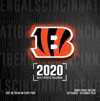 2020 Cincinnati Bengals Box Calendar By Nfl 9781469366708 Item