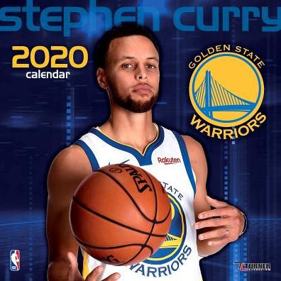 2020 Golden State Warriors Stephen Curry 12X12 Player Wall Calendar by