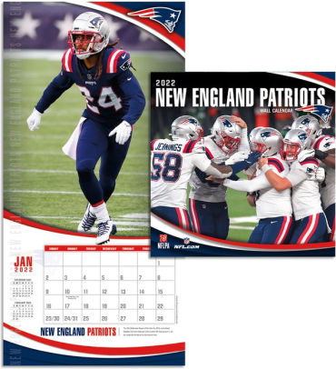 Patriots Calendar 2022 2022 New England Patriots Mini Wall Calendar By Nfl | Barnes & Noble®