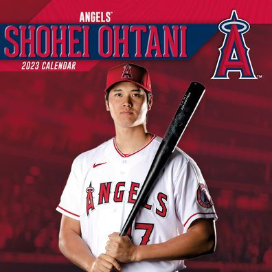 Los Angeles Angels Shohei Ohtani 2023 12x12 Player Wall Calendar by Inc ...