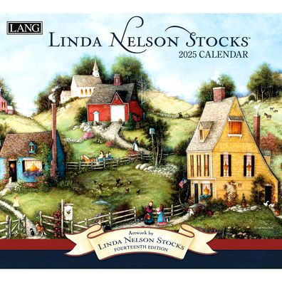 Linda Nelson Stocks 2025 Wall Calendar by Linda Nelson | Barnes & Noble®