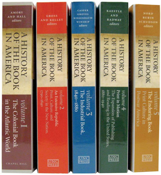 A History of the Book in America, 5-volume Omnibus E-book: Includes all Five Volumes