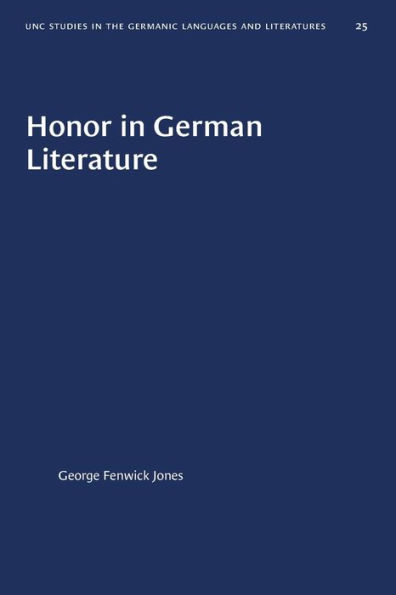 Honor in German Literature