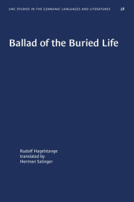 Title: Ballad of the Buried Life, Author: Rudolf Hagelstange