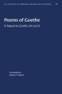 Poems of Goethe: A Sequel to 