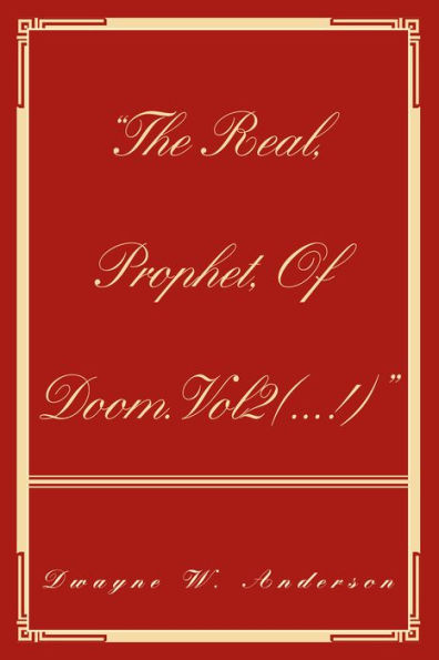 The Real, Prophet, of Doom.Vol2(...!)