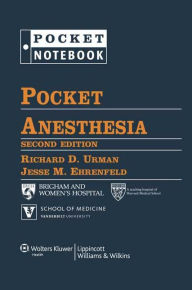 Title: Pocket Anesthesia, Author: Richard D. Urman