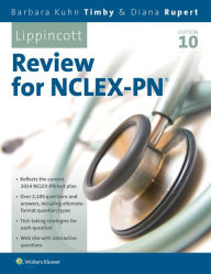 Title: Lippincott's Review for NCLEX-PN / Edition 10, Author: Barbara K. Timby RN,C