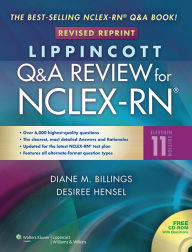 Title: Lippincott's Q&A Review for NCLEX-RN / Edition 11, Author: Diane Billings