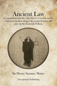Title: Ancient Law, Author: Henry James Sumner Maine