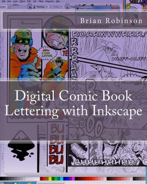 Digital Comic Book Lettering with Inkscape