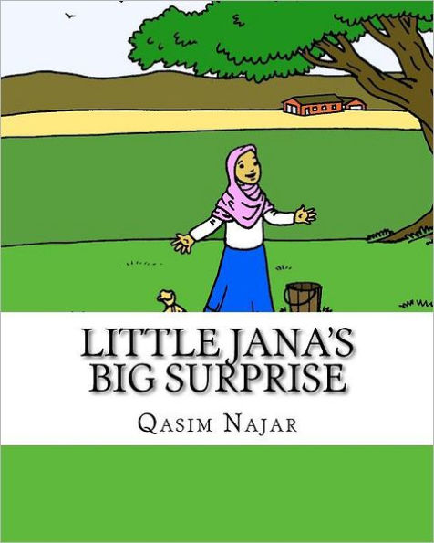 Little Jana's Big Surprise: A Story and Coloring Book for Children