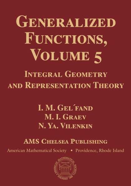 Generalized Functions, Volume 5