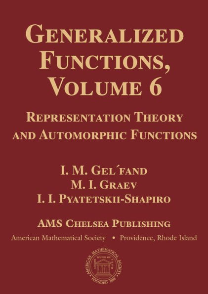 Generalized Functions, Volume 6