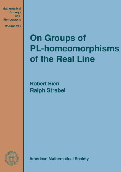 On Groups of PL-homeomorphisms of the Real Line