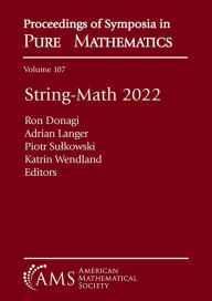 Title: String-Math 2022, Author: Ron Donagi