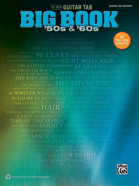 The New Guitar Big Book of Hits -- '50s & '60s: 64 Early Rock Favorites (Guitar TAB)