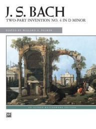 Title: 2-Part Invention No. 4 in D minor: Sheet, Author: Johann Sebastian Bach