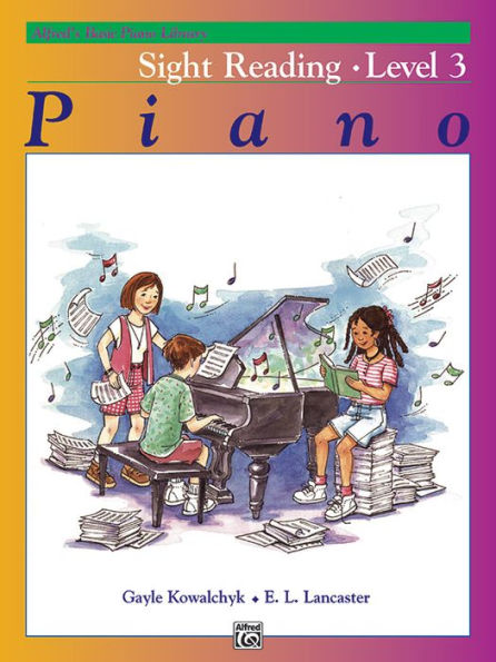 Alfred's Basic Piano Library Sight Reading, Bk 3