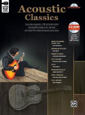 Classic Acoustic Guitar Play-Along: Guitar TAB, Book & CD-ROM