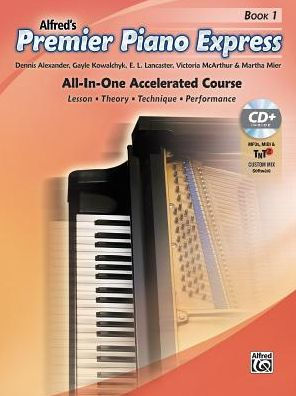 Premier Piano Express, Bk 1: All-In-One Accelerated Course, Book, CD-ROM & Online Audio & Software