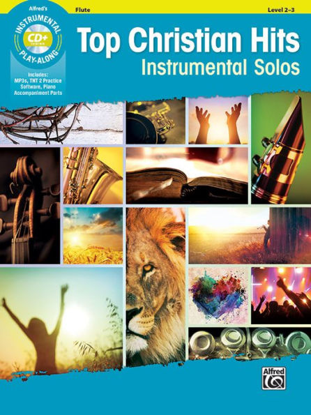 Top Christian Hits Instrumental Solos: Flute, Book & Online Audio/Software/PDF