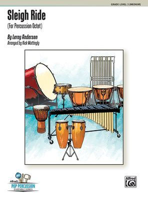 Sleigh Ride: For Percussion Octet, Conductor Score & Parts