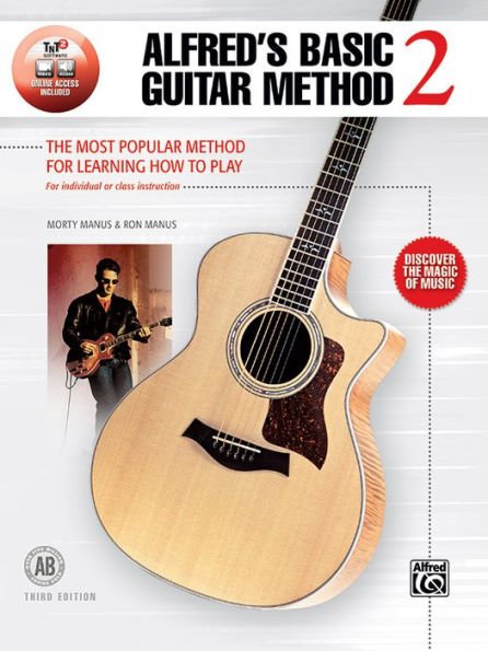 Alfred's Basic Guitar Method, Bk 2: The Most Popular Method for Learning How to Play, Book & Online Video/Audio/Software