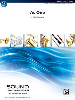 As One: Conductor Score & Parts