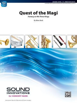 Quest of the Magi: Fantasy on We Three Kings, Conductor Score & Parts