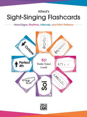 Alfred's Sight-Singing Flashcards: Hand Signs, Rhythms, Intervals, and Pitch Patterns, Flashcards