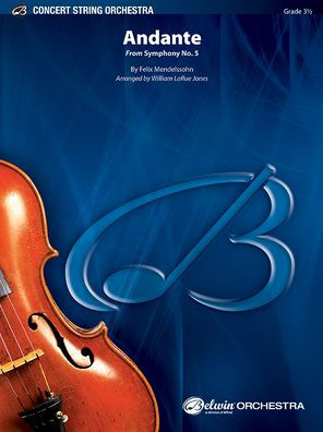 Andante: From Symphony No. 5, Conductor Score & Parts