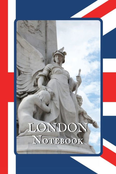 London Notebook Monument: A Simple Lined London Themed Notebook