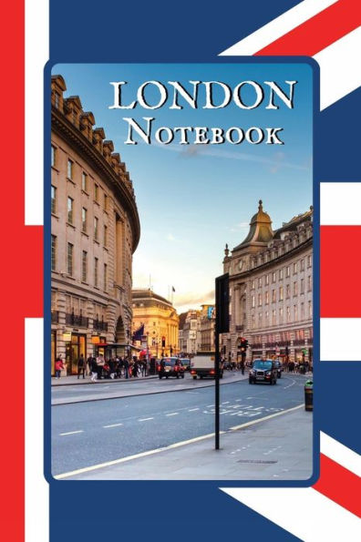 Notebook London City: A Simple Lined London Themed Notebook