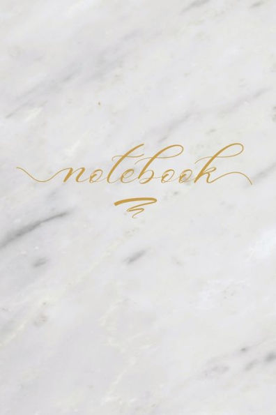 Marble Notebook Grey Mist: A Simple Lined Beautiful Marble Cover Notebook
