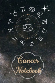 Title: Cancer Star Sign Zodiac Birthday Notebook: A Simple Lined Zodiac Themed Notebook, Author: Sticky Lolly