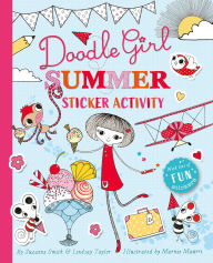 Title: Doodle Girl Summer Sticker Activity, Author: Lindsay Taylor