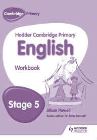 Title: Hodder Cambridge Primary English: Work Book Stage 5, Author: Jillian Powell