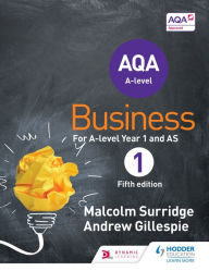 Title: AQA Business for A Level 1 (Surridge & Gillespie), Author: Malcolm Surridge