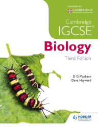Title: Cambridge IGCSE Biology 3rd Edition, Author: D. G. Mackean